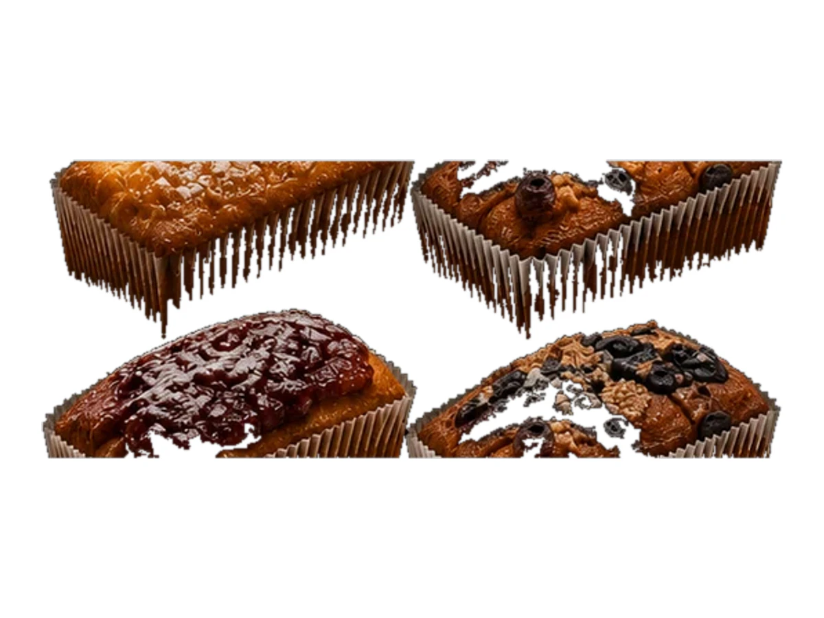 Budín de Blueberry