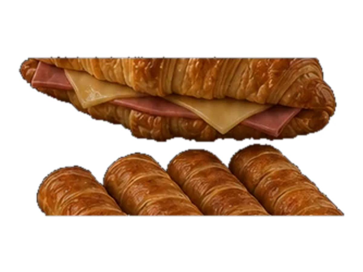 Croissant de Jamón y Queso