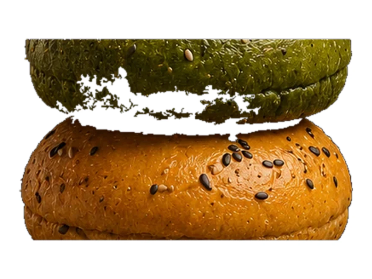 Pan de Hamburguesa de Cúrcuma